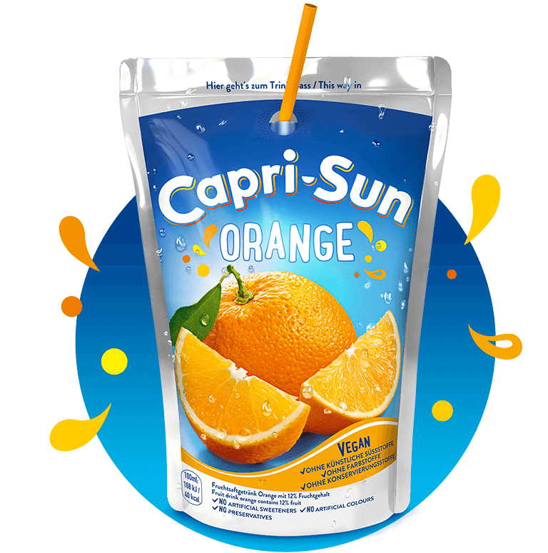 Orange Capri-Sun